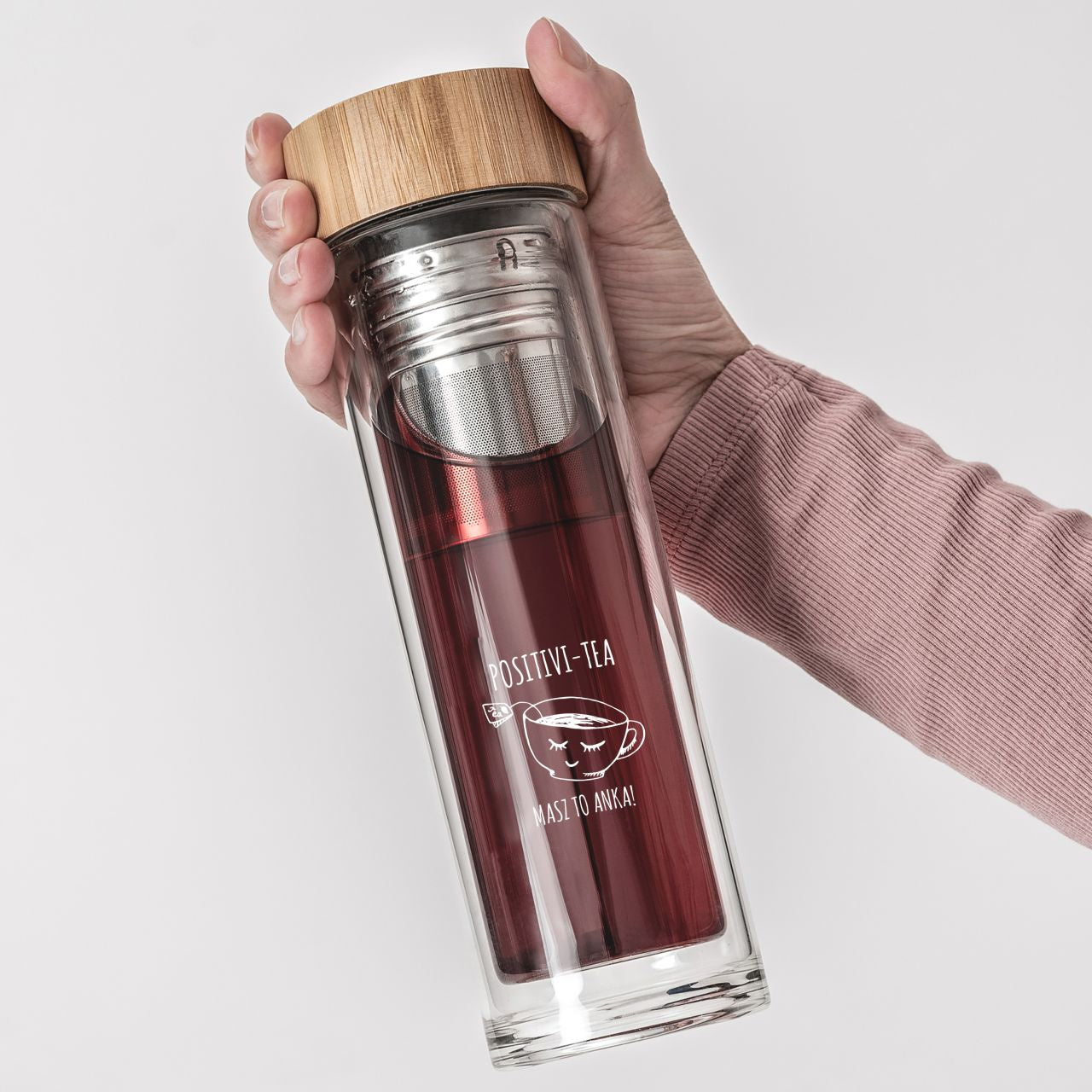 Bidon z zaparzaczem dla koleżanki z pracy prezent dla koleżanki z pracy prezent dla współpracownika