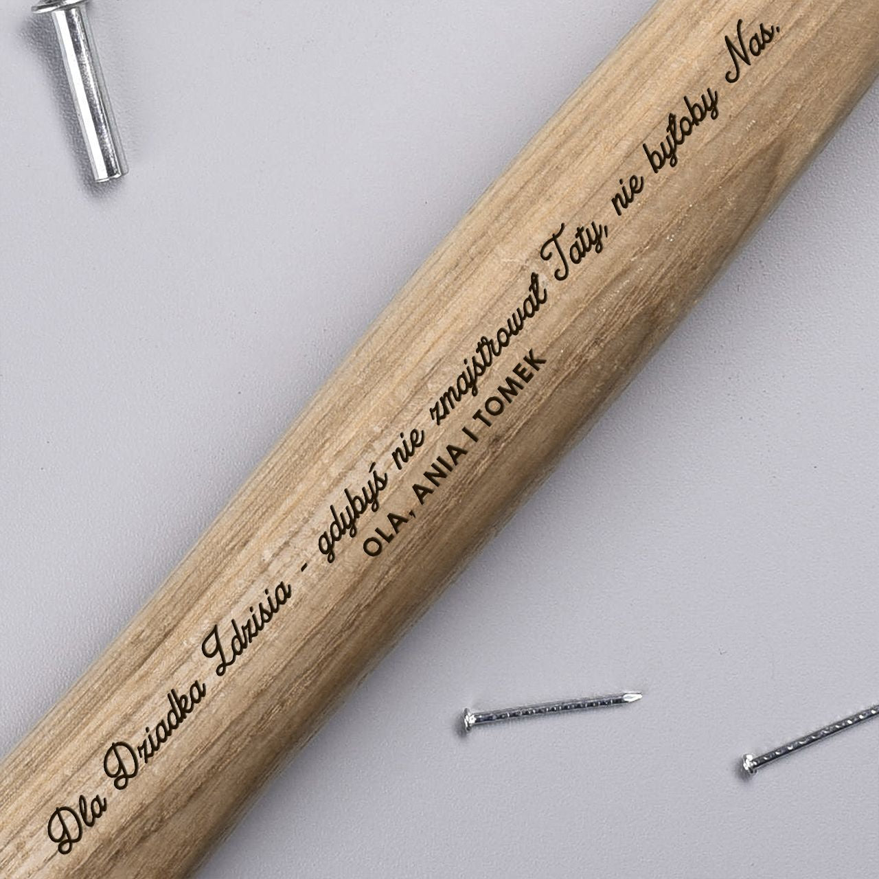 Personalizowany młotek - praktyczny prezent dla dziadka prezent na Dzień Dziadka prezent dla majsterkowicza