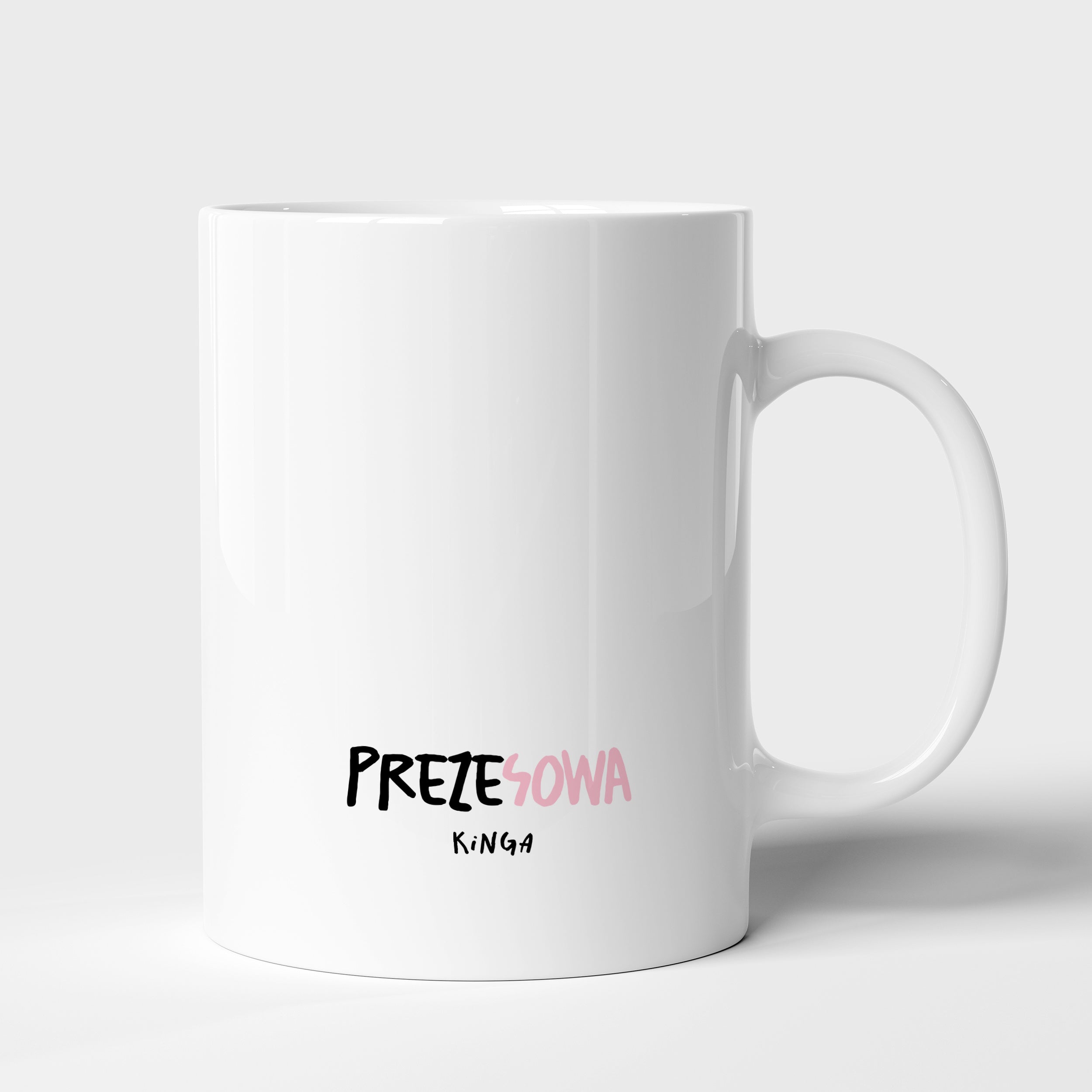 Kubek dla szefowej - Prezesowa kubek szefowej prezent dla szefowej personalizowany kubek kubek z nadrukiem