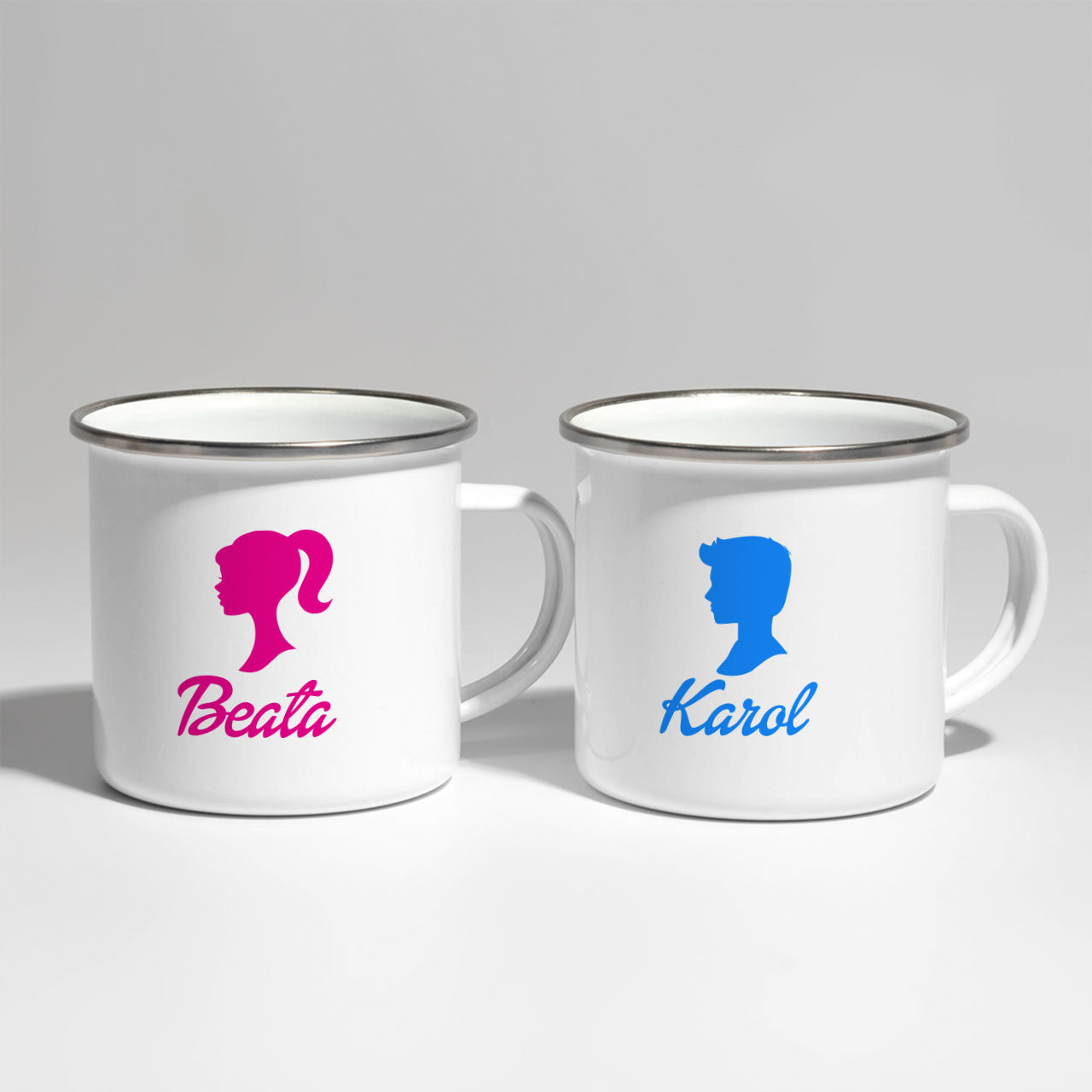 Personalizowane kubki z nadrukiem - prezent dla pary