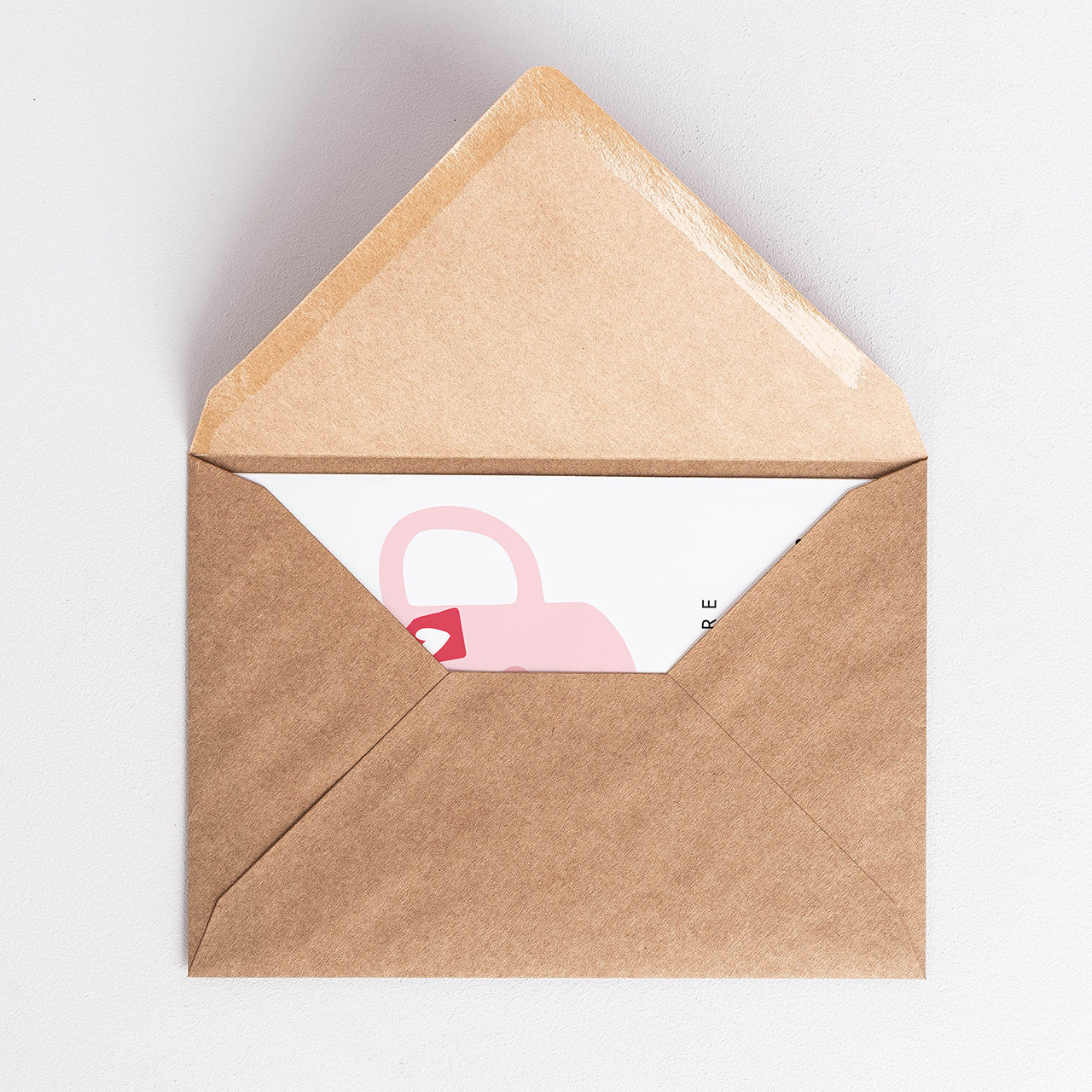 Walentynkowa kartka dla dziewczyny Hot-Tea