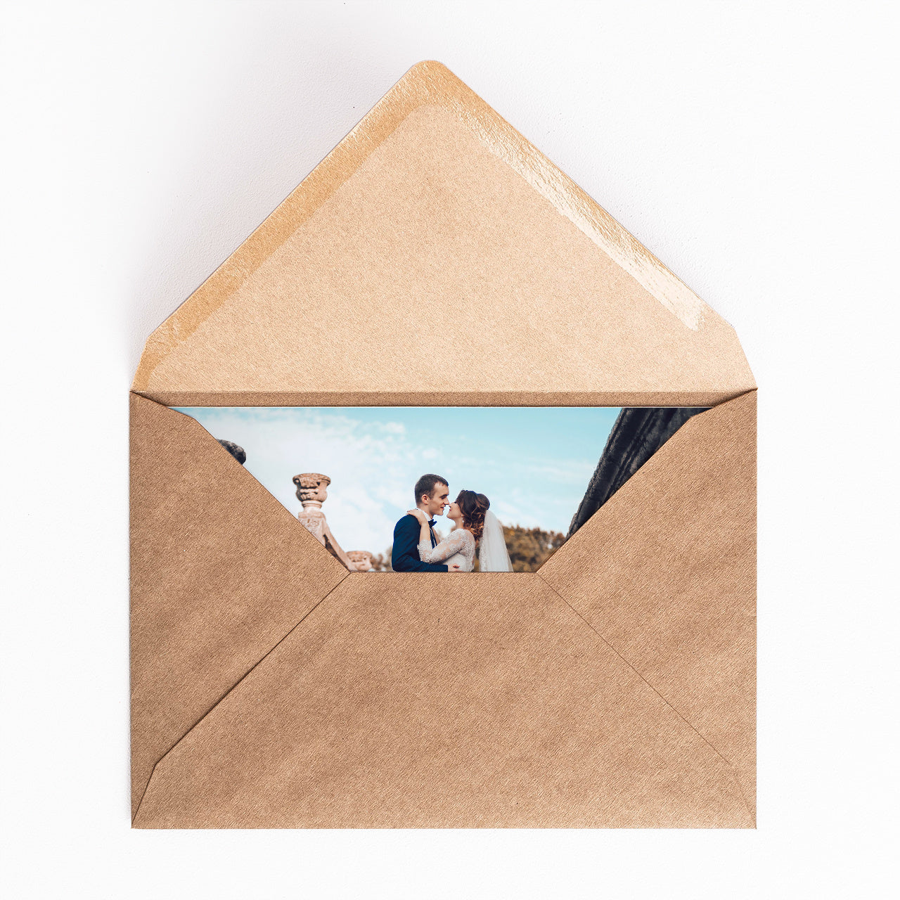 Kartka ze zdjęciem na podziękowanie ślubne kartka ślubna podziękowanie za przybycie podziękowanie na ślub