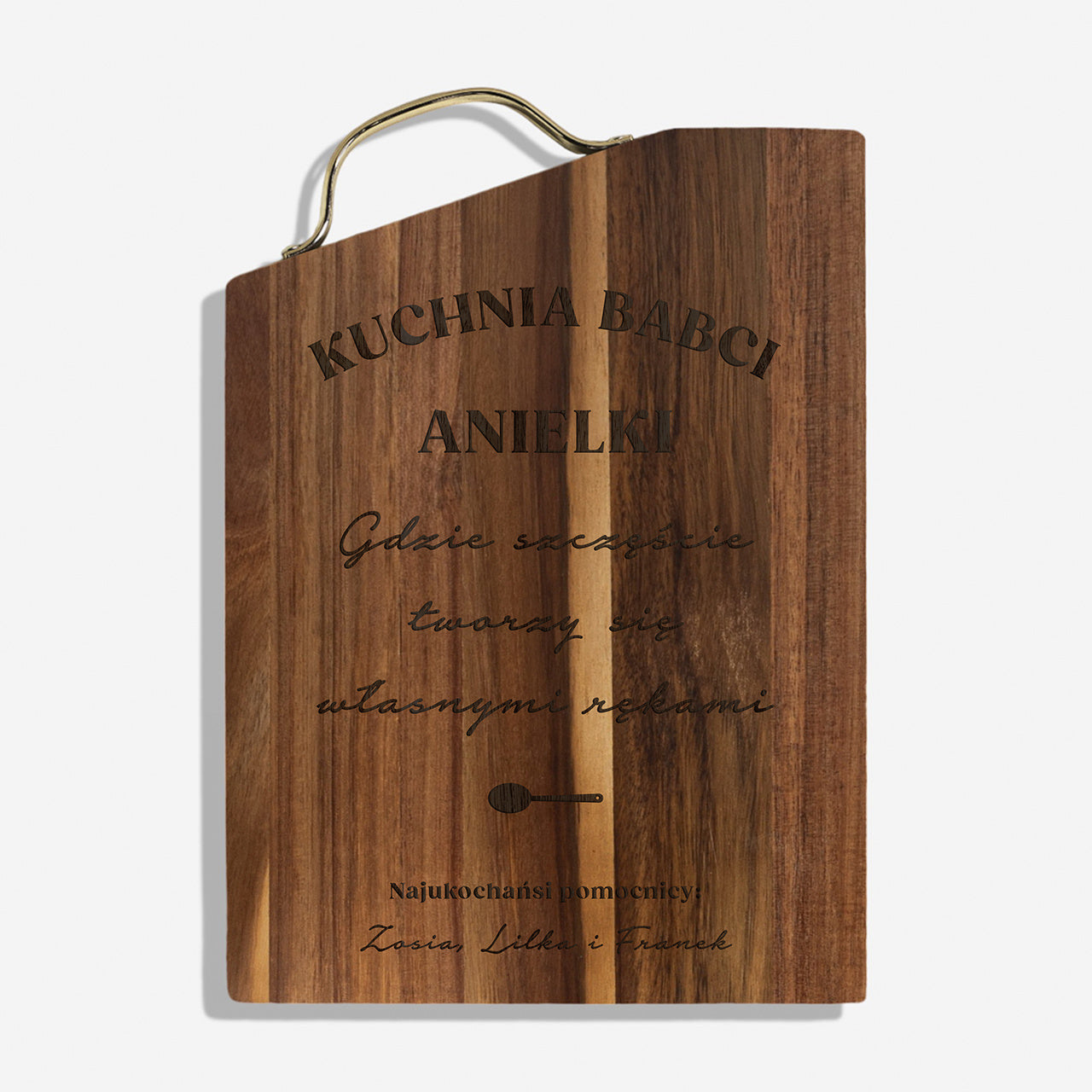 Deska do krojenia z grawerem - prezent na Dzień Babci personalizowana deska dla babci prezent dla babci
