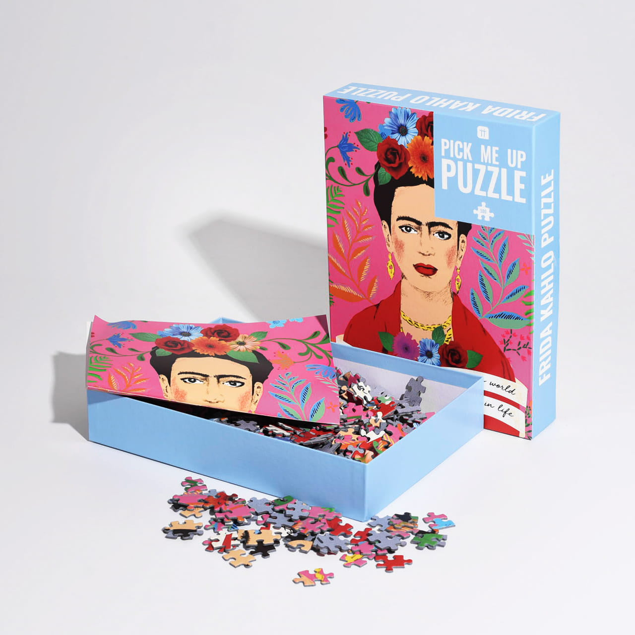 Puzzle 500 elementów - Frida Kahlo puzzle Frida Kahlo puzzle na prezent puzzle artystyczne