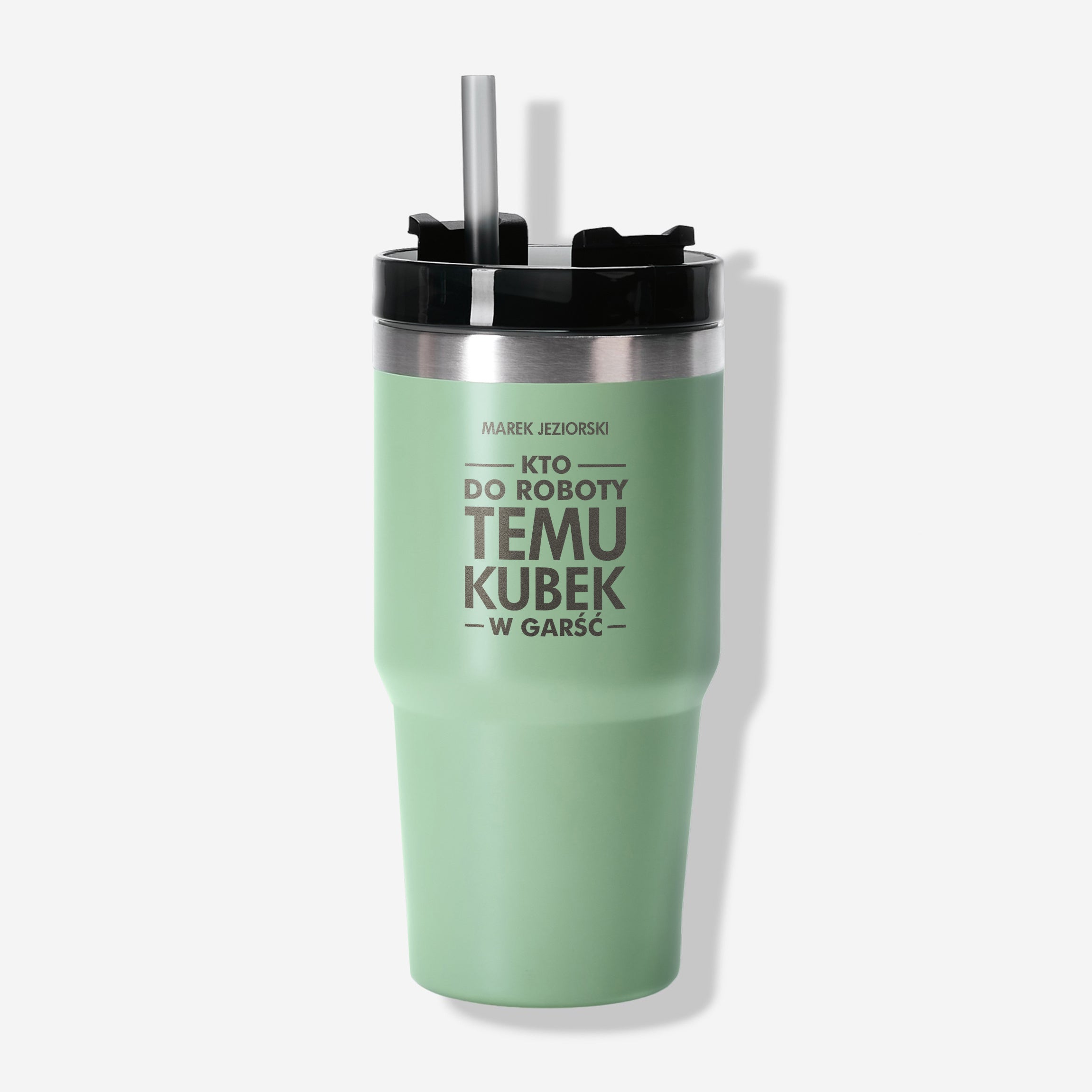 Personalizowany kubek termiczny - prezent dla kolegi z pracy kubek personalizowany kubek dla kolegi z pracy