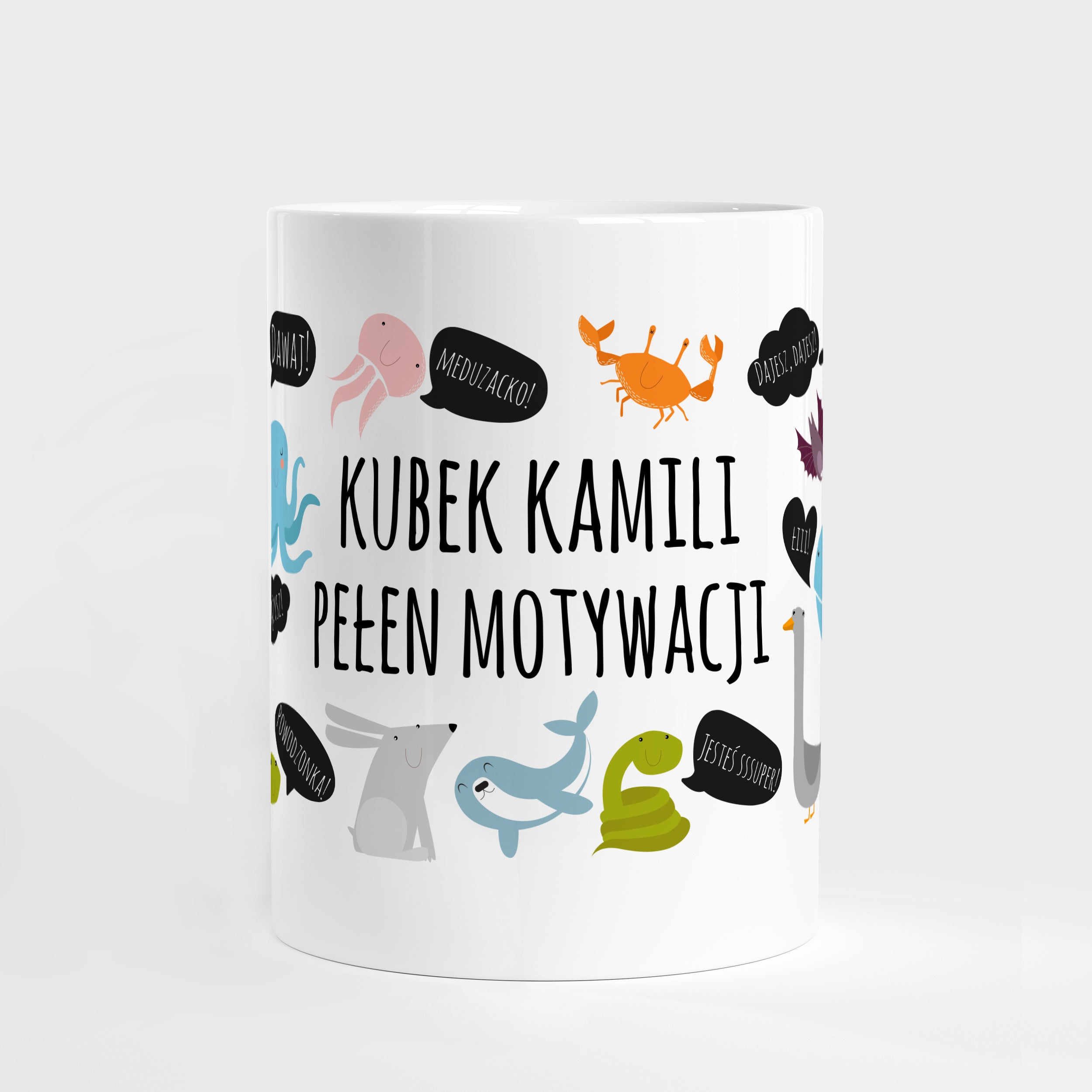 Personalizowany kubek do szkoły kubek z nadrukiem kubek dla dziecka prezent dla dziecka kubek na prezent