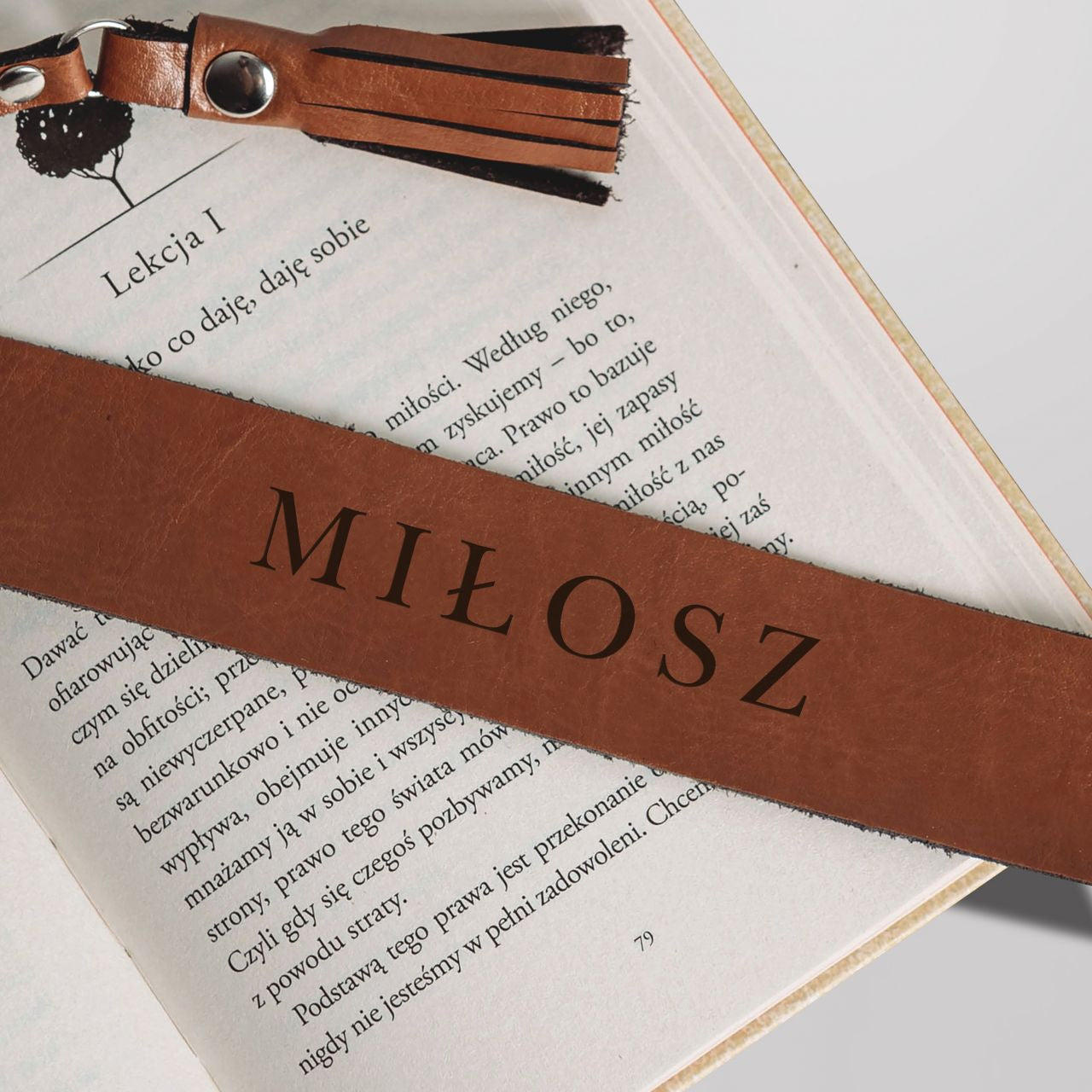 Personalizowana zakładka do książki - prezent z imieniem