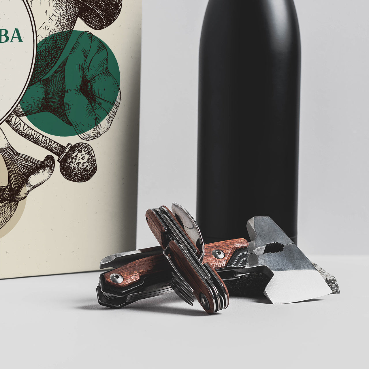 Personalizowany zestaw survivalowy dla grzybiarza