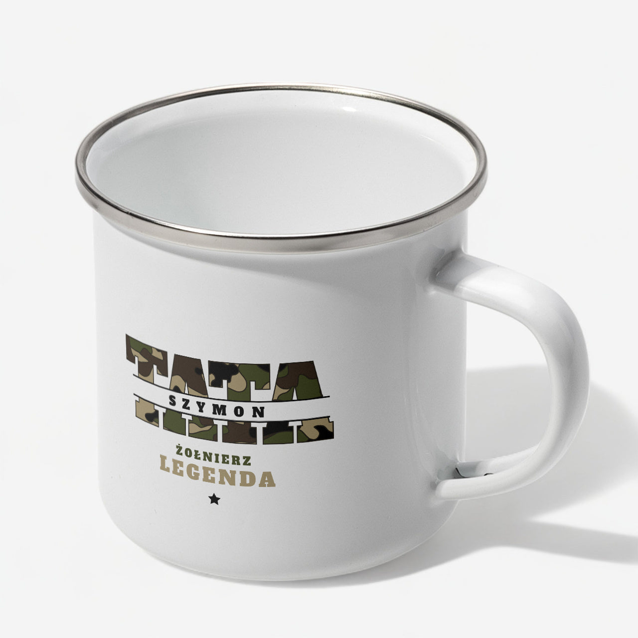 Kubek personalizowany dla taty żółnierza