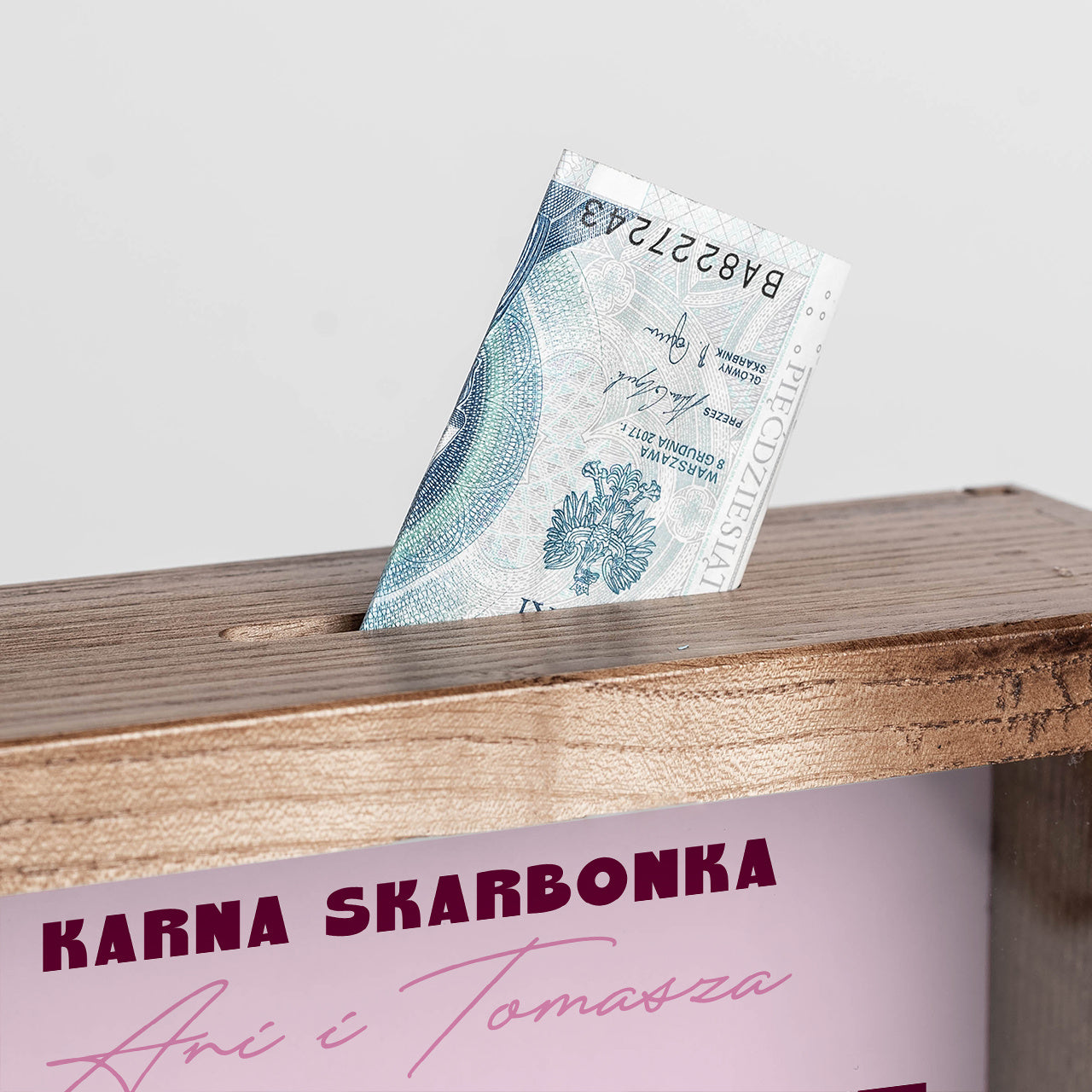 Śmieszna skarbonka dla małżeństwa