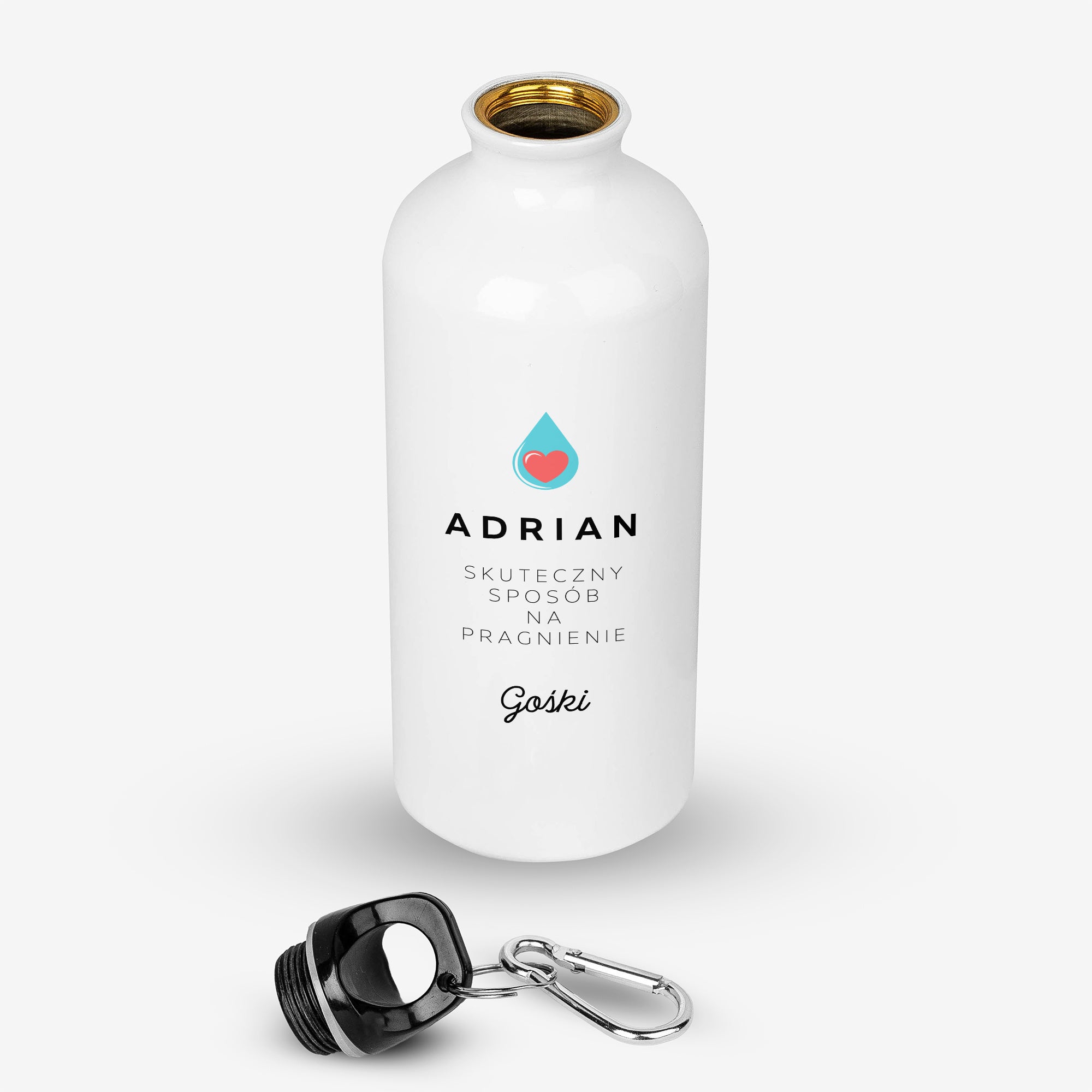 Bidon na wodę dla chłopaka - prezent na Dzień Chłopaka prezent dla chłopaka bidon do wody personalizowany bidon