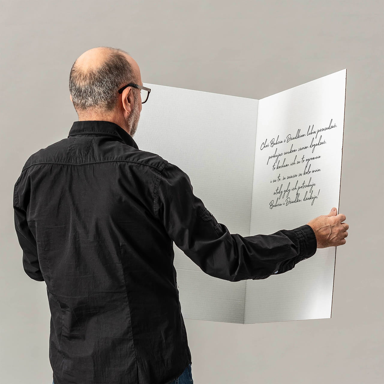 Kartka personalizowana dla Babci i Dziadka - ze zdjęciem kartka na Dzień Babci i Dziadka 