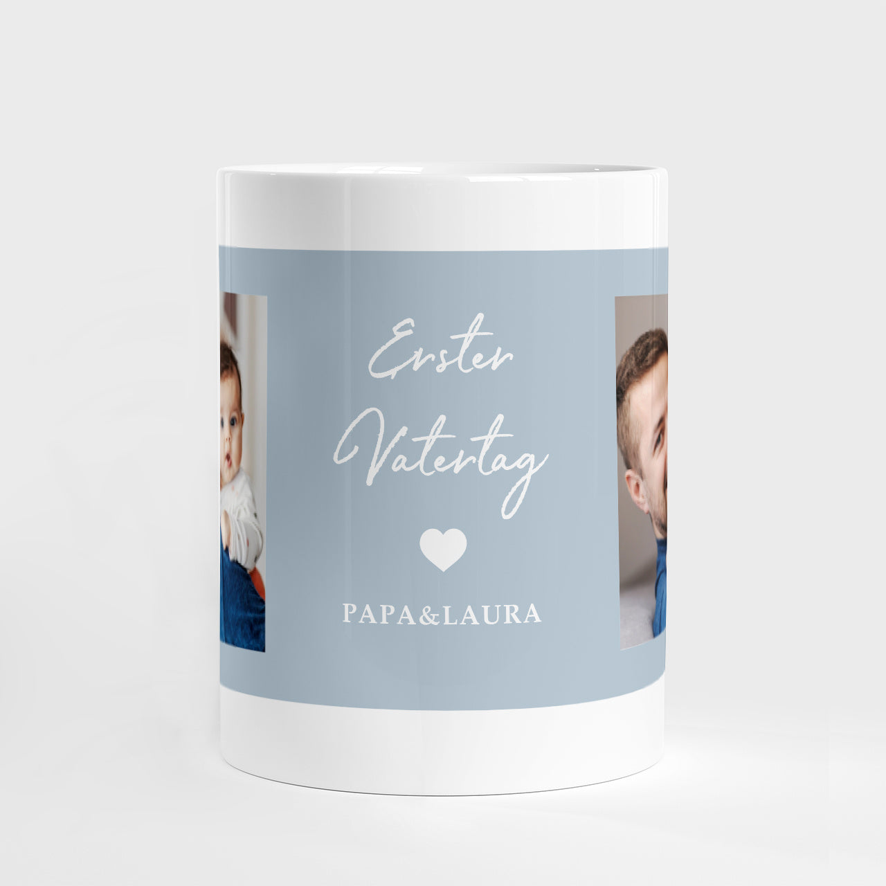 Personalisierter Becher zum ersten Vatertag