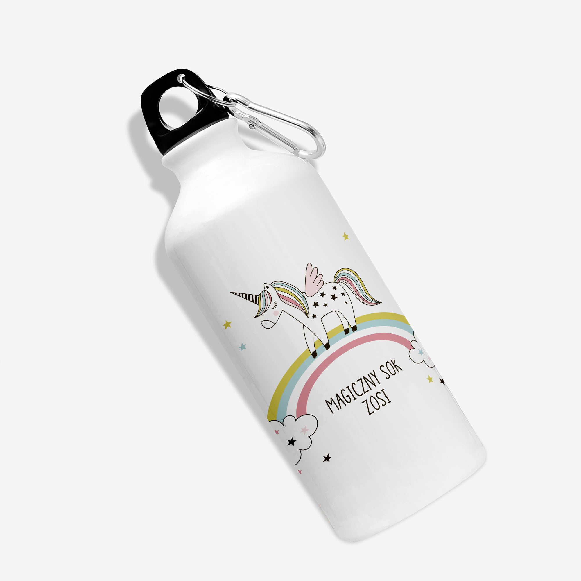 Personalizowany bidon do szkoły dla dziewczynki - jednorożec