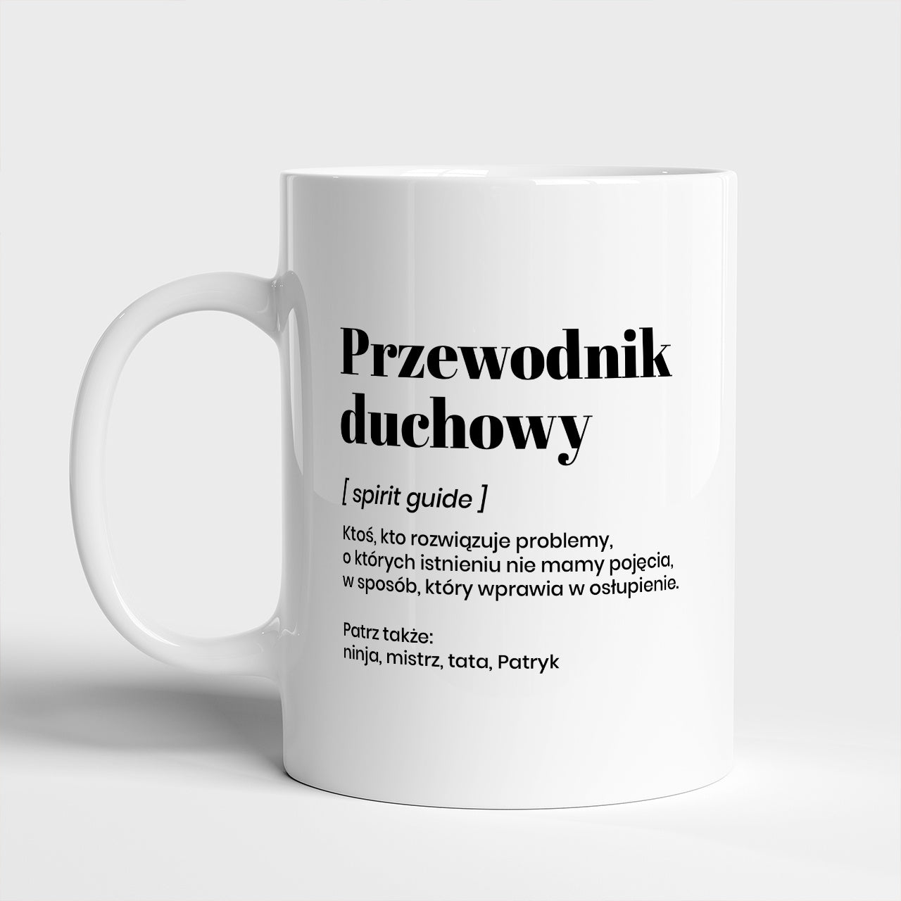 Personalizowany kubek dla przewodnika duchowego
