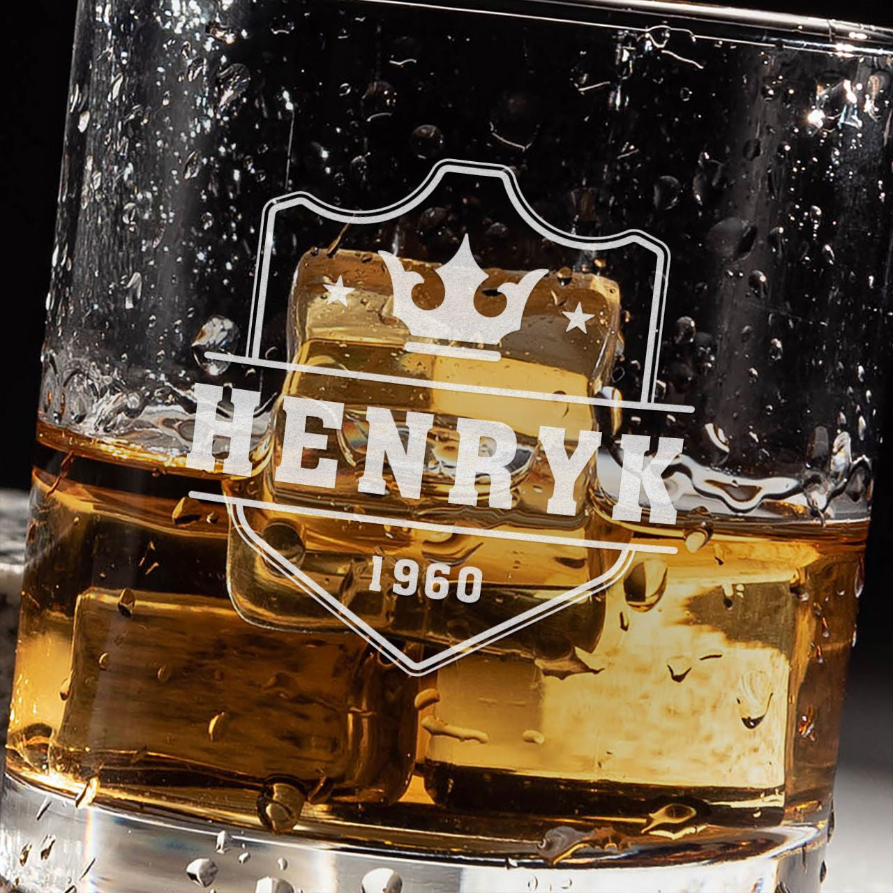 Szklanka do whisky z grawerem - prezent urodzinowy dla faceta