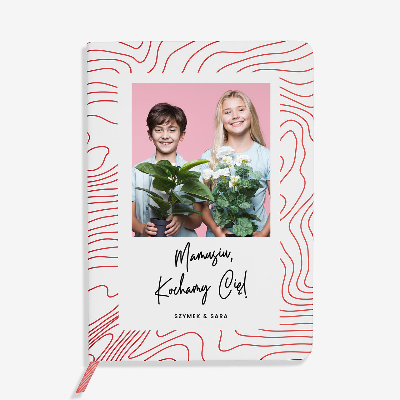 Notatnik dla mamy ze zdjęciem notatnik personalizowany prezent dla mamy na Dzień Mamy