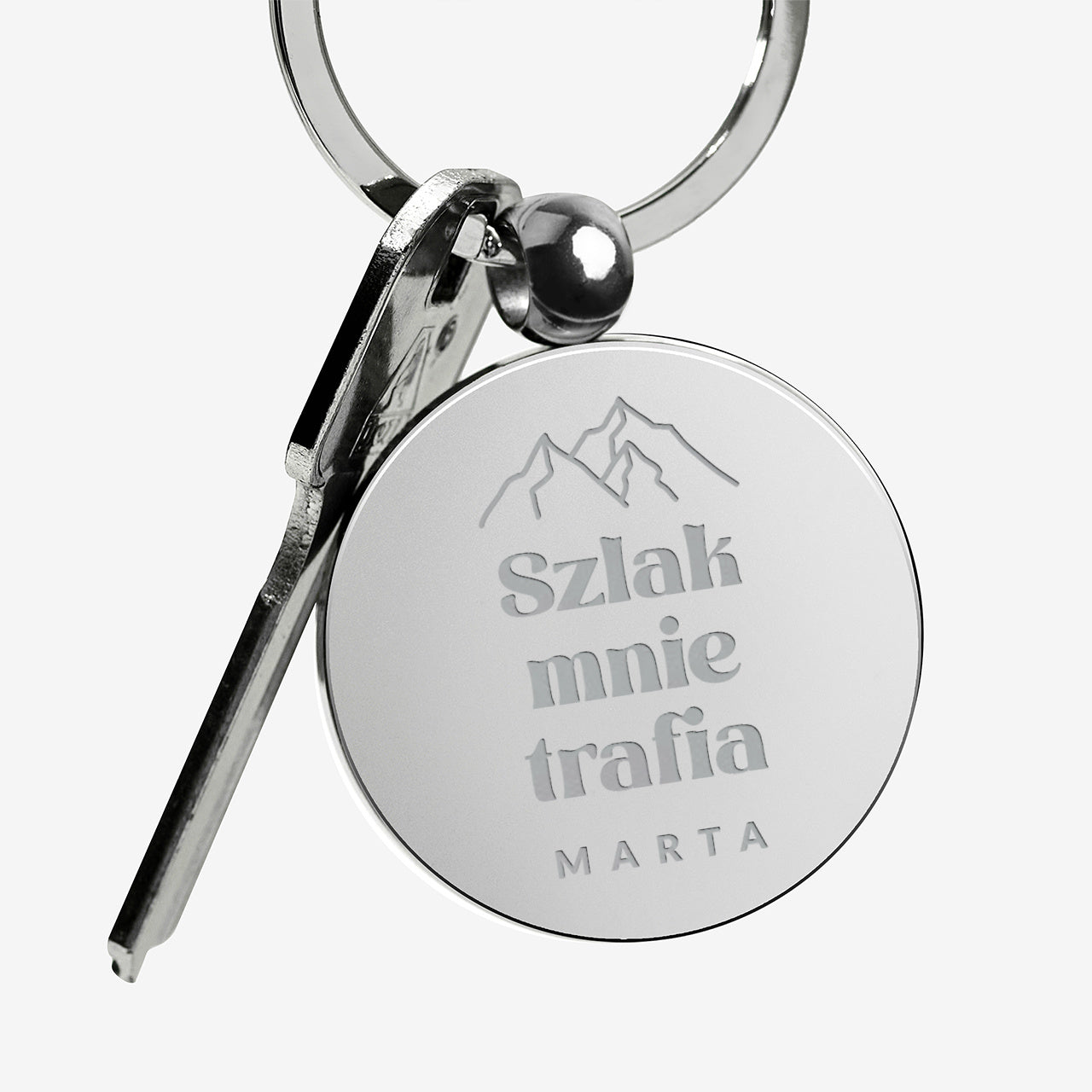 Brelok dla góromaniaka – szlak prezent dla wielbiciela gór z personalizacją