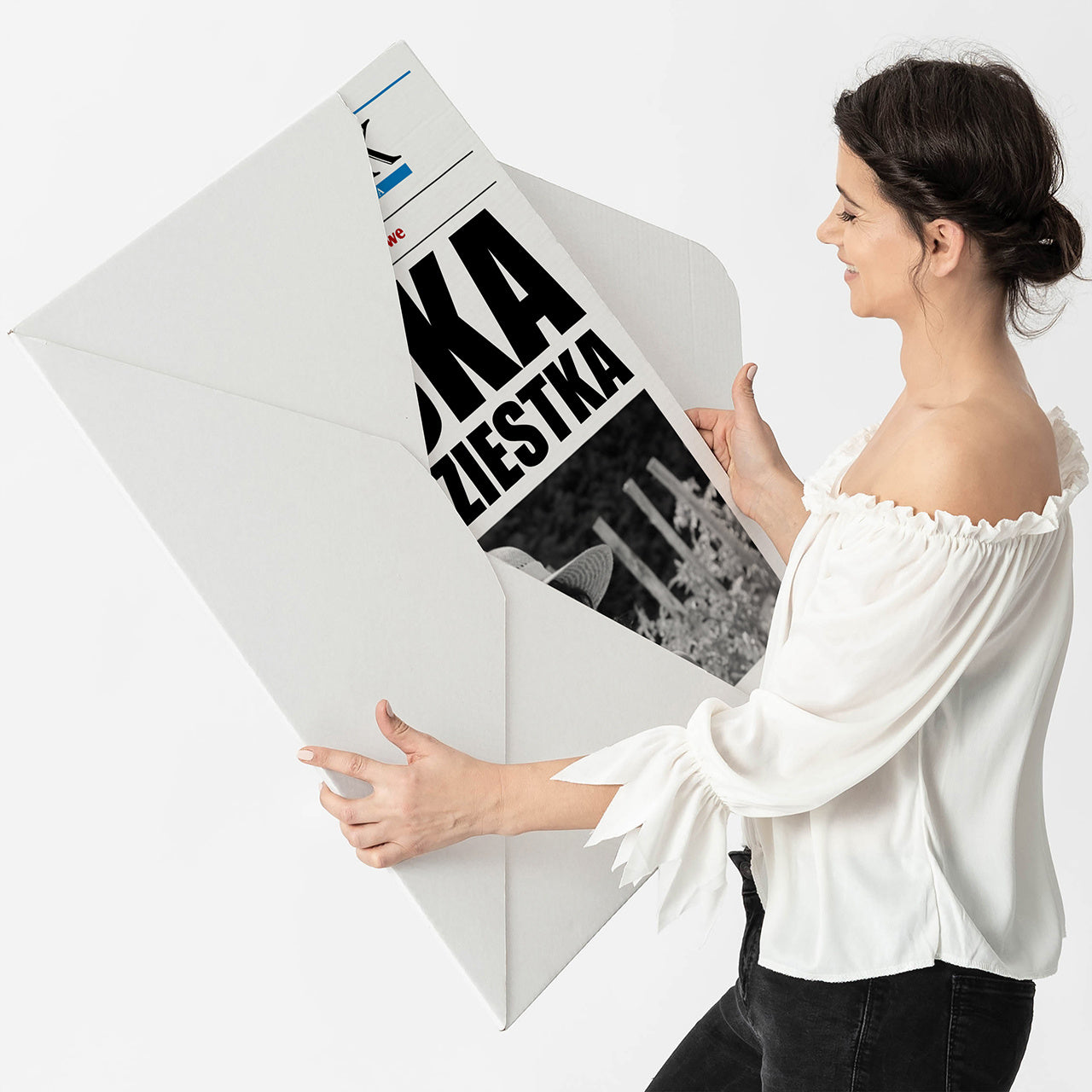 Kartka na 40 urodziny A4 - Dziennik  kartka urodzinowa upominek na 40 urodziny dodatek do prezentu urodzinowego