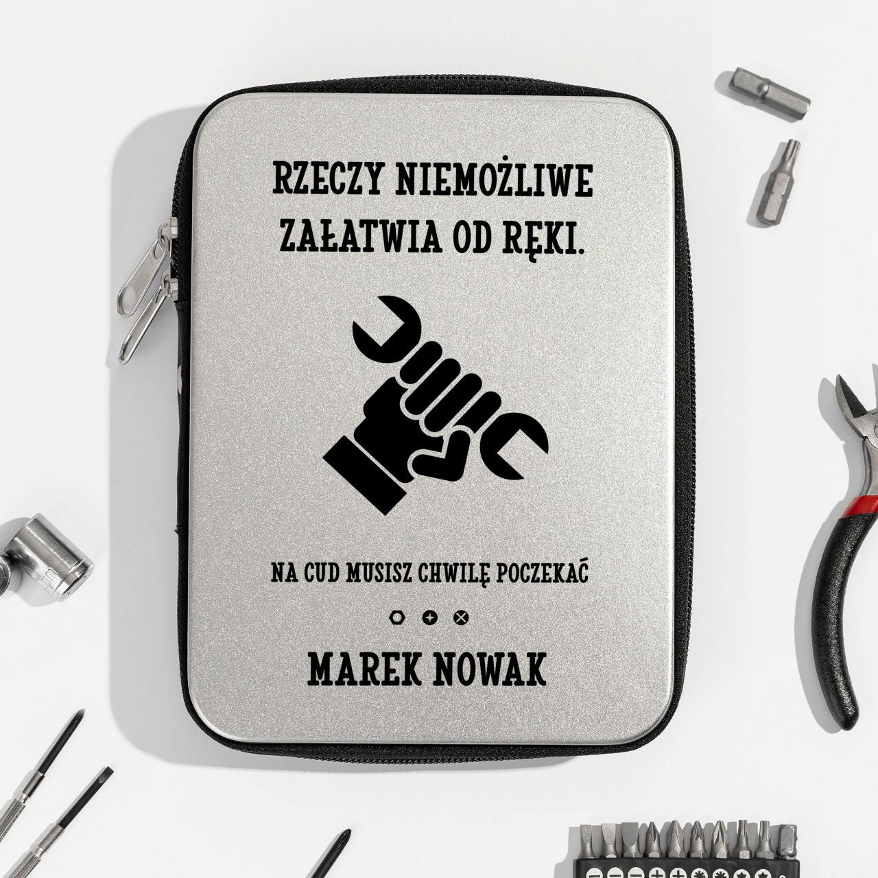 Narzędzia precyzyjne na prezent dla majsterkowicza narzędzia personalizowane prezent na dzień ojca