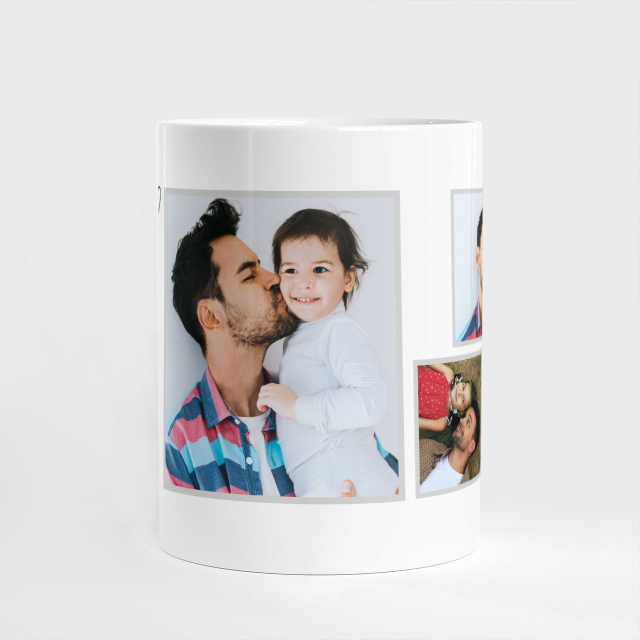 Becher mit Fotos für Papa – Geschenk