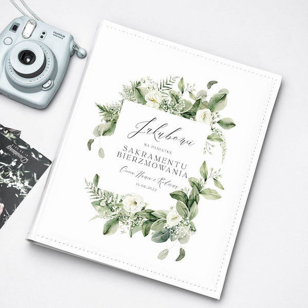 Personalizowany album na Bierzmowanie prezent na bierzmowanie upominek na bierzmowanie religijny prezent
