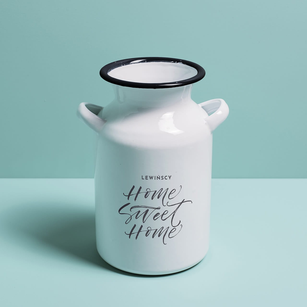 Dzbanek w prezencie na parapetówkę - home sweet home prezent do nowego domu prezent na parapetówkę