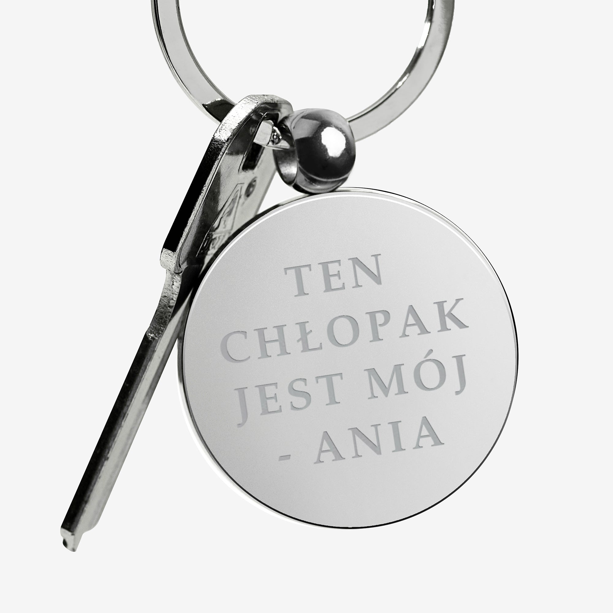 Brelok grawerowany na Dzień Chłopaka brelok dla chłopaka prezent na Dzień Chłopaka prezent dla chłopaka