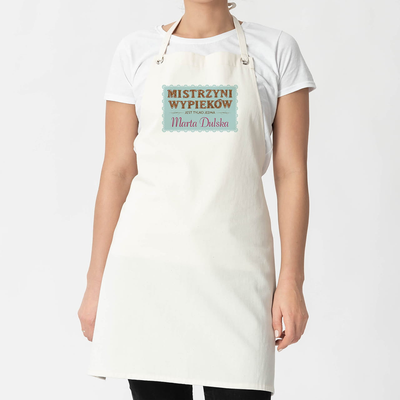 Fartuch personalizowany dla niej fartuch dla niej prezent dla niej fartuch kuchenny
