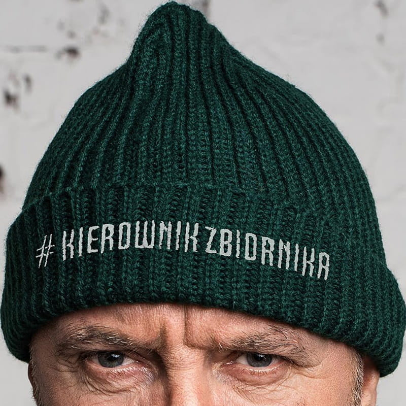 Haftowana czapka - Kierownik Zbiornika - prezent dla morsa