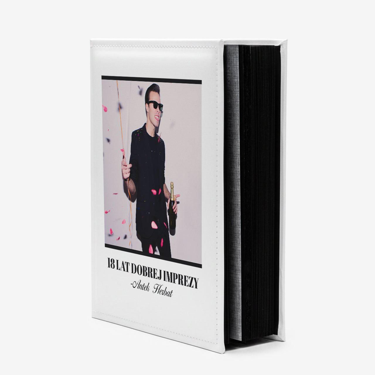 Personalizowany album na zdjęcia z okazji 18 urodzin prezent na 18 urodziny album na 18 urodziny