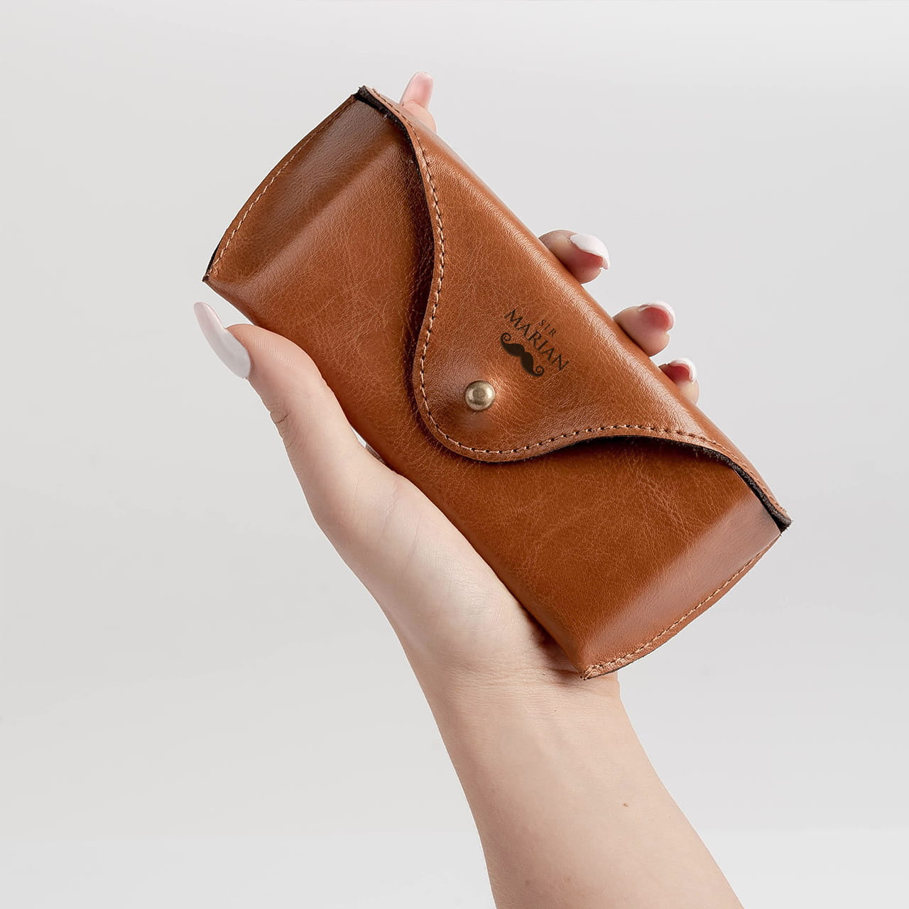 Futerał na okulary dla mężczyzny prezent dla eleganckiego mężczyzny etui z grawerem etui na okulary