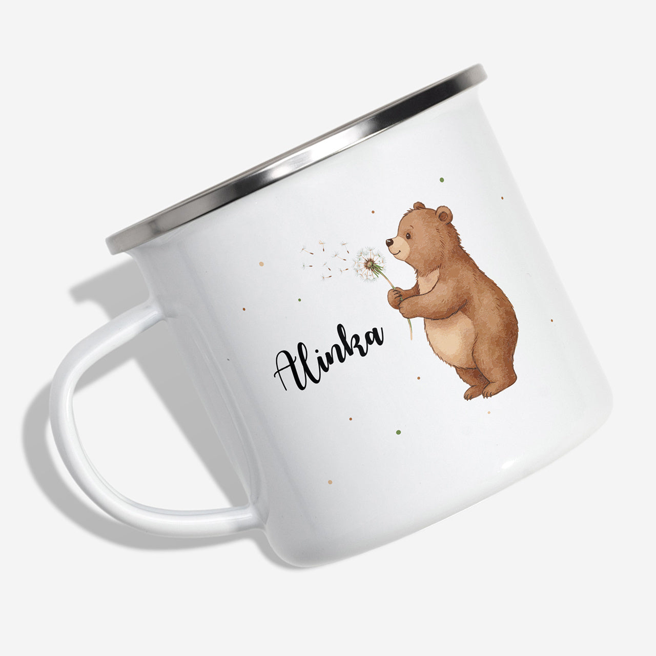 Personalizowany kubek z misiem - prezent dla dziecka kubek z nadrukiem dla dziecka upominek dla dziecka