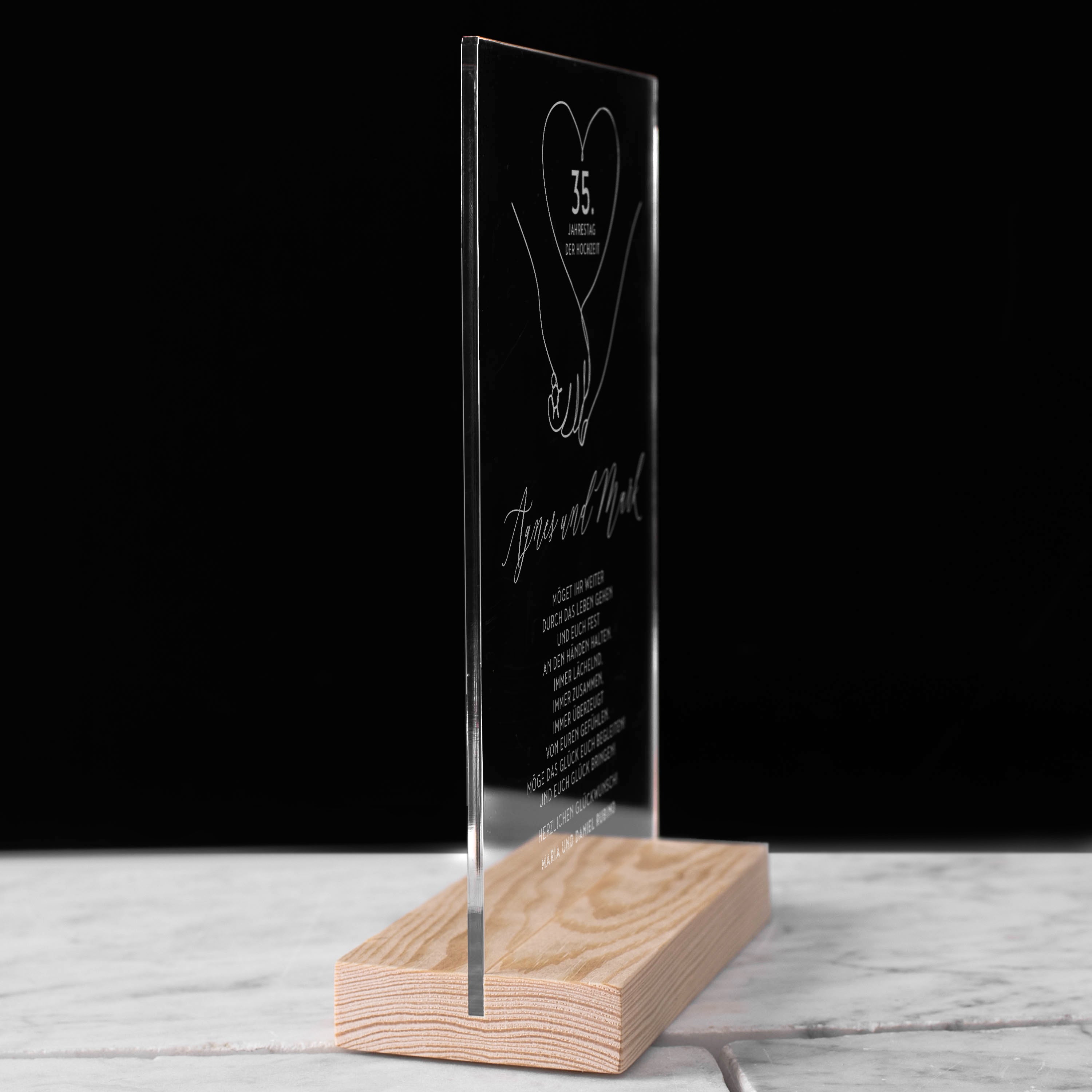 Statuette zum Hochzeitstag Gemeinsam durchs Leben