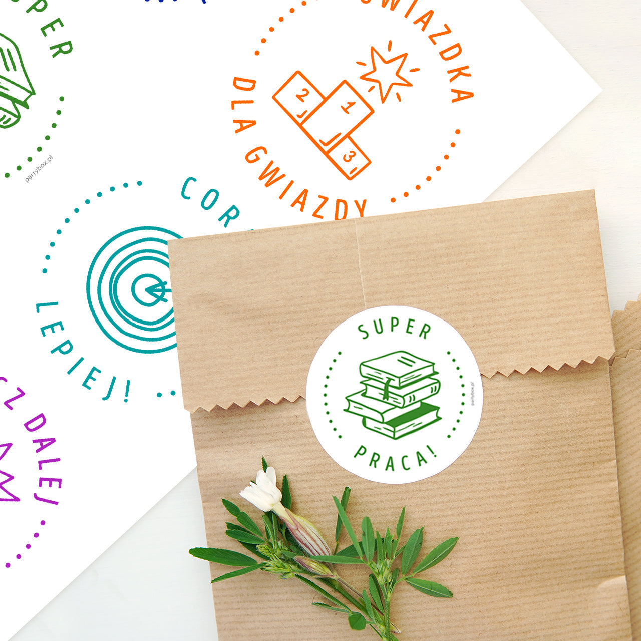 Naklejki motywacyjne z personalizacją