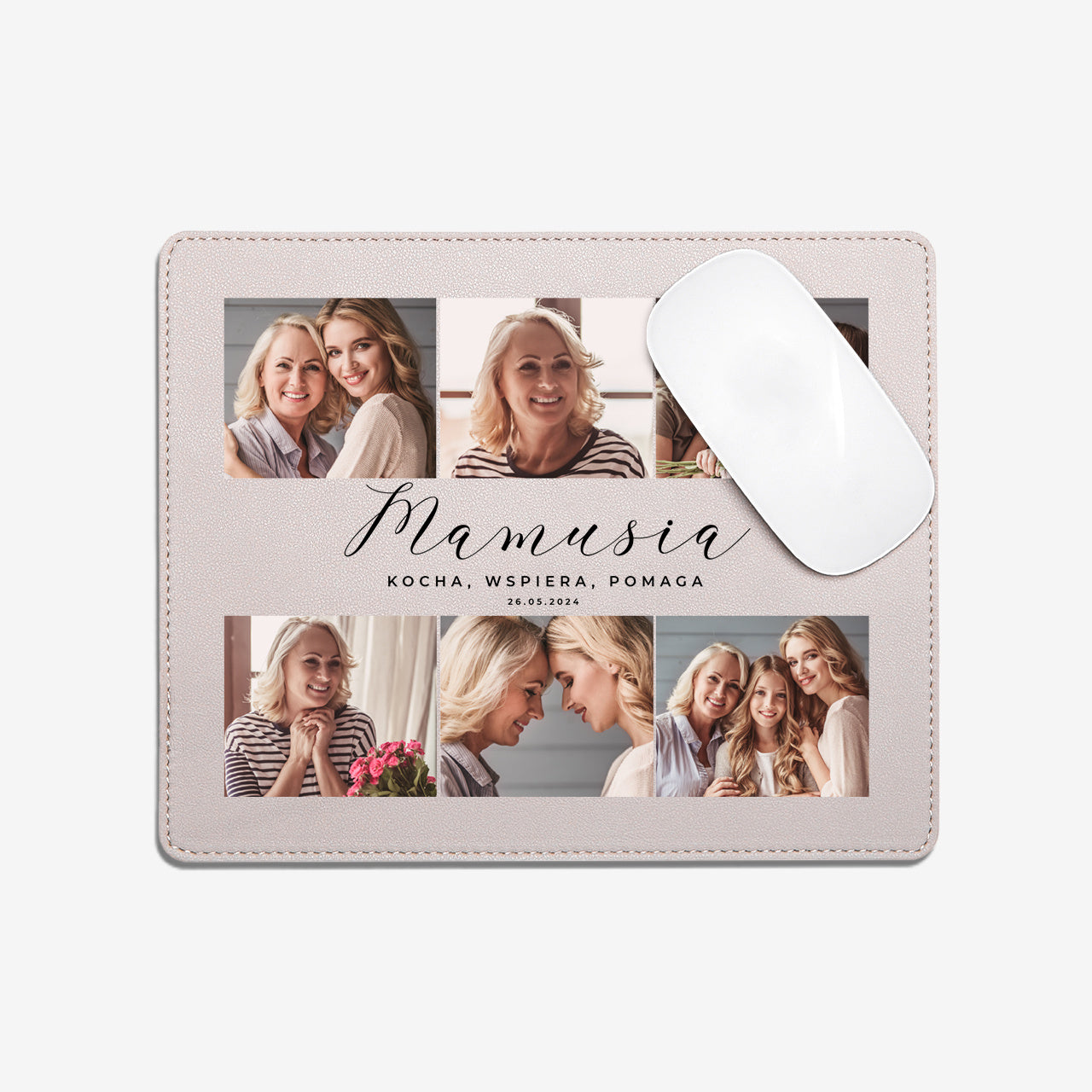 Personalizowana podkładka pod mysz - pożyteczny prezent na Dzień Mamy