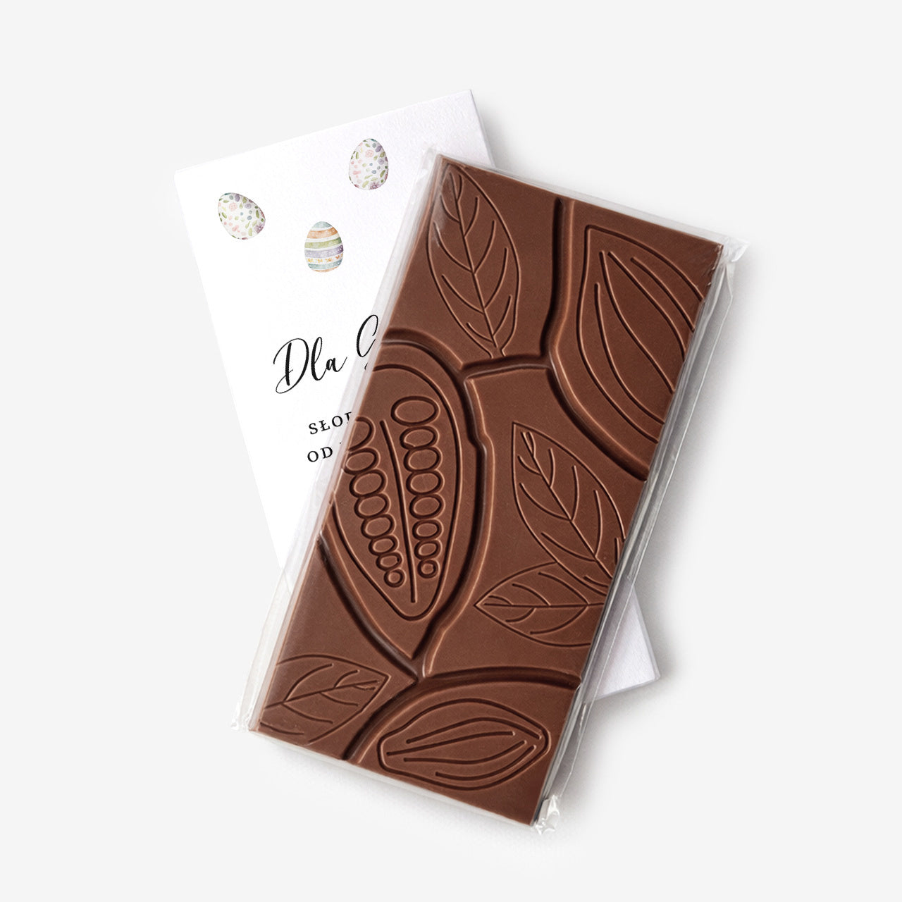 Personalizowana czekolada prezent na zająca czekolada personalizowana na Wielkanoc dla dzieci prezent na Wielkanoc