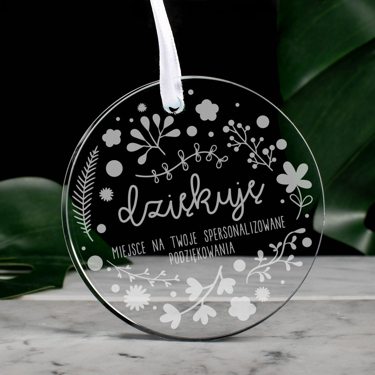 Personalizowana zawieszka - upominek na podziękowanie