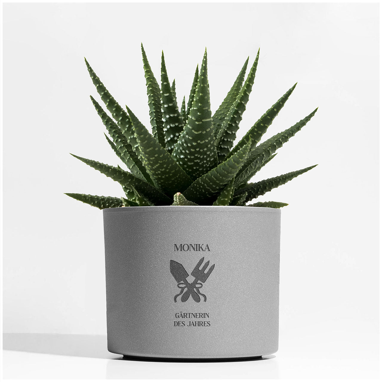 Blumentopf mit Gravur Geschenk für eine Gärtnerin