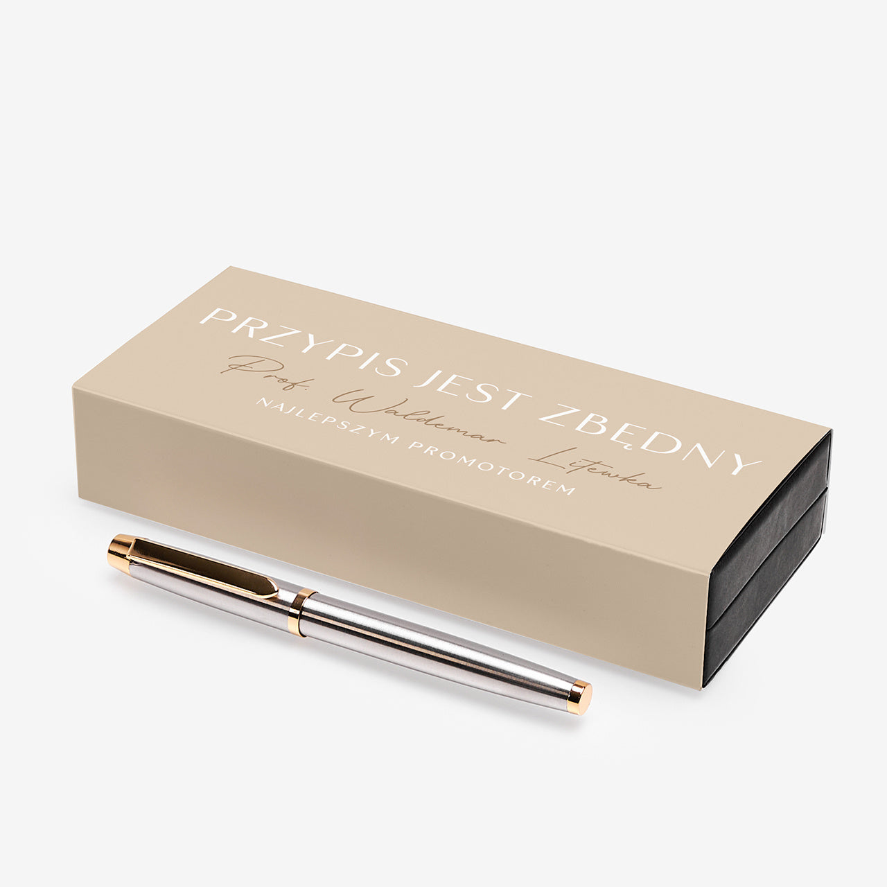 Personalizowane pióro - podziękowanie dla promotora piór wieczne prezent dla promotora
