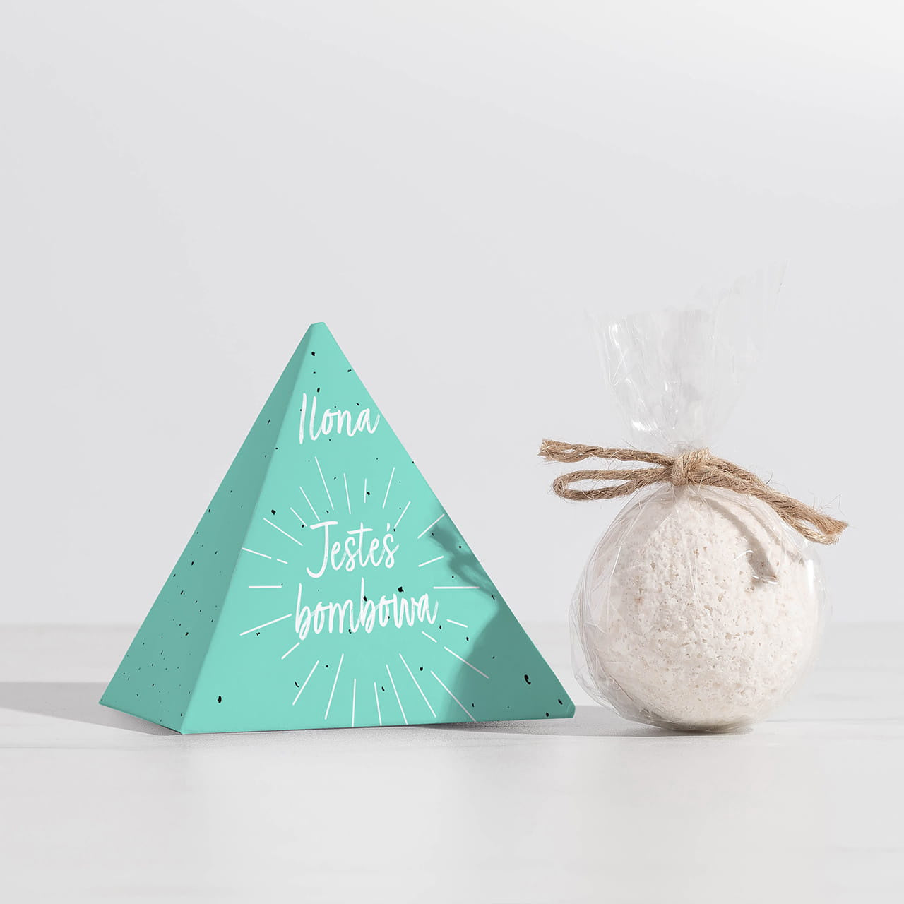 Personalizowana kula kąpielowa - upominek dla niej upominek na dzień kobiet upominek dla dziewczyny