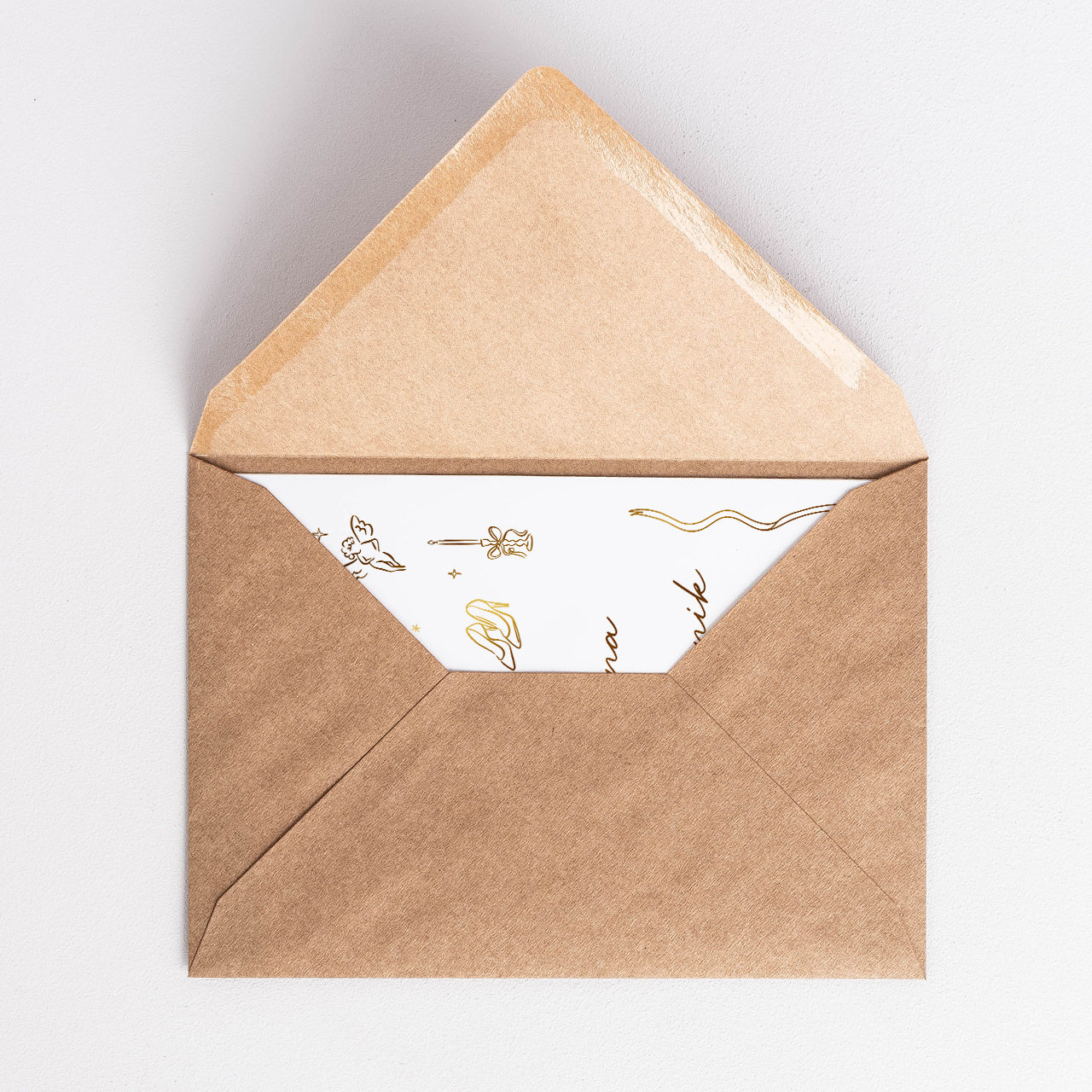 Elegancka kartka ślubna - Bądźcie Szczęśliwi