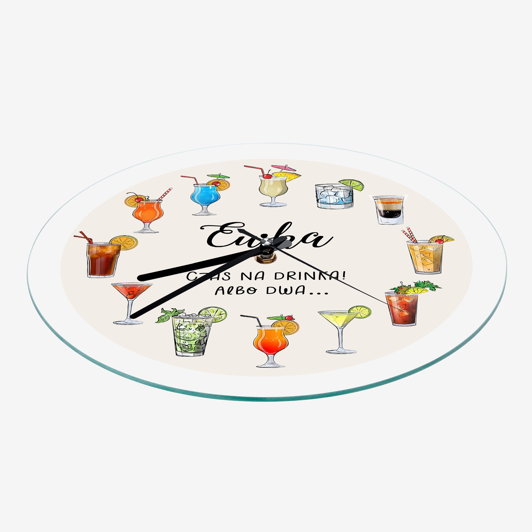 Zegar dla niej - czas na drinka