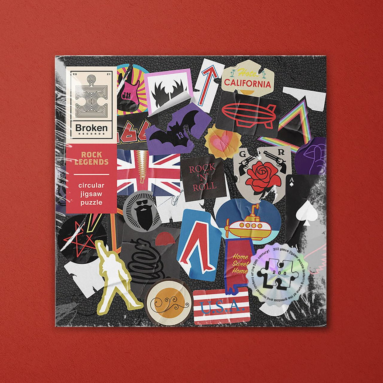 Prezent dla fana rocka - puzzle rock
