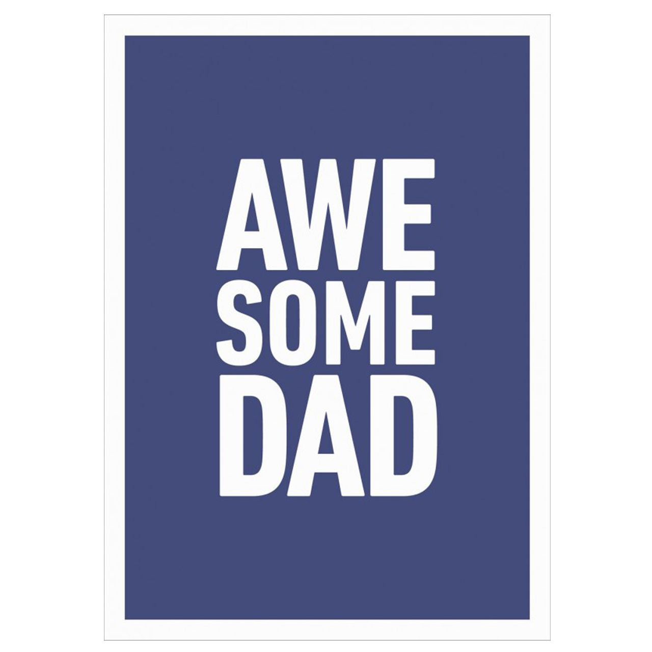 Kartka dla taty - Awesome Dad