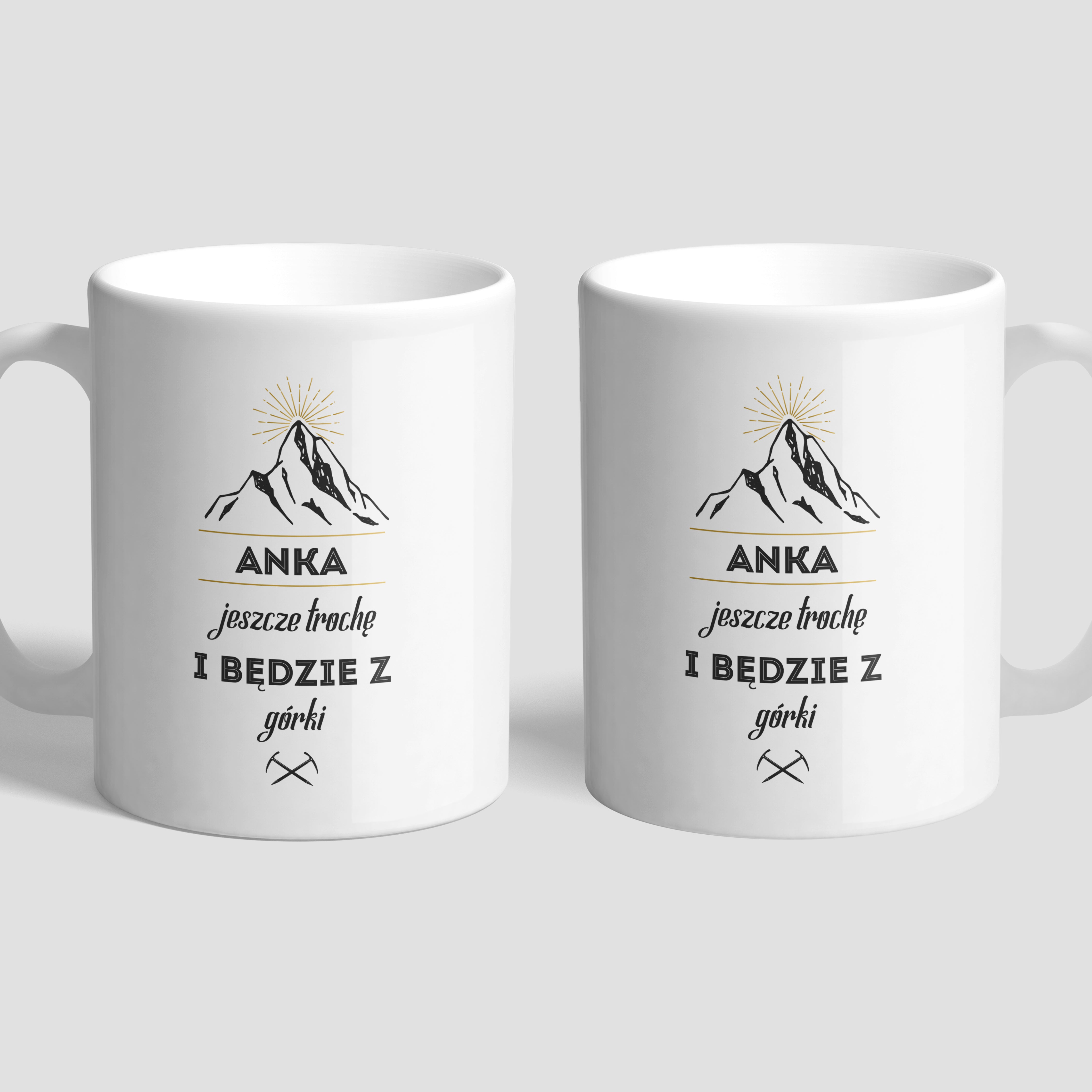 Personalizowany kubek - Z Górki - kubek dla miłośnika gór kubek z nadrukiem prezent dla miłośnika gór