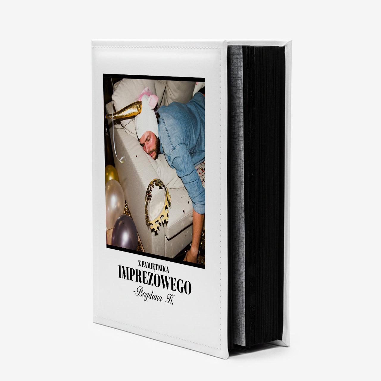 Album na zdjęcia dla imprezowicza prezent dla imprezowicza personalizowany album album do zdjęć album na prezent