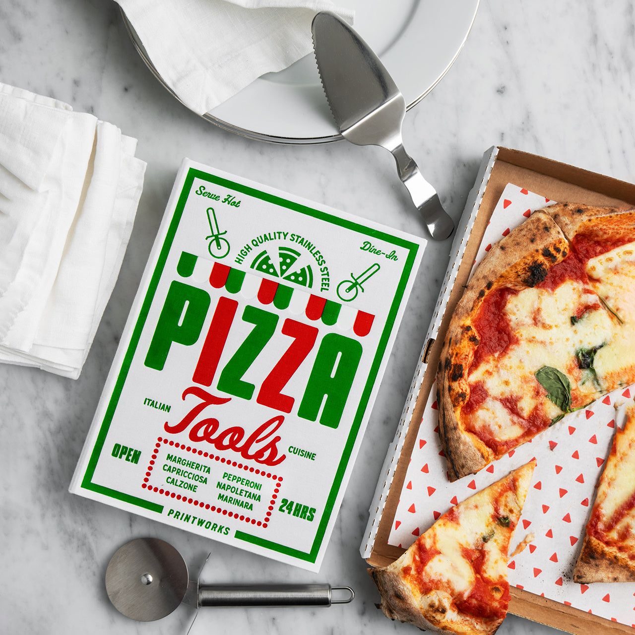 Przyrządy do pizzy Nóż i łopatka