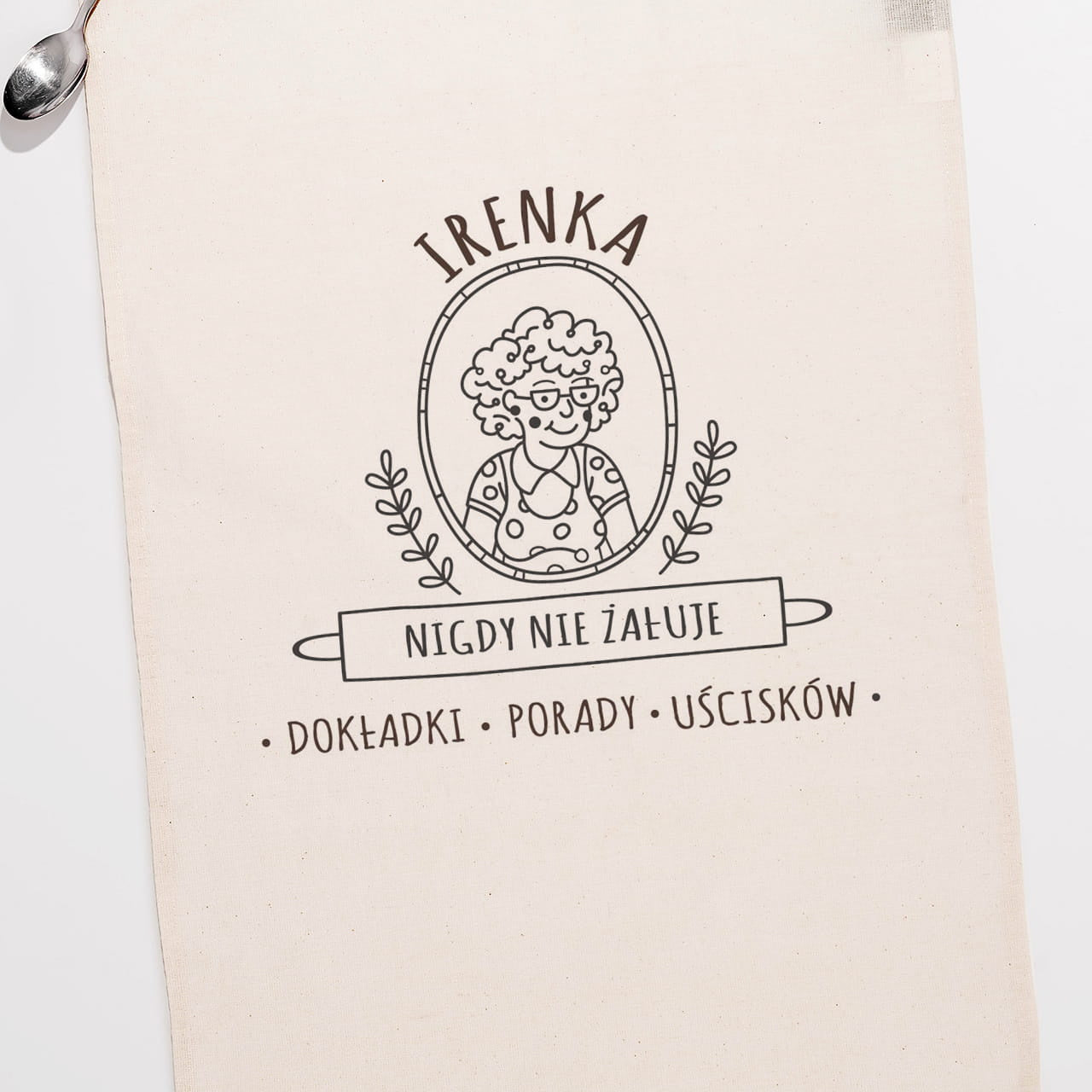 Kuchenny ręcznik dla babci prezent dla babci prezent na dzień babci ręcznik kuchenny ręcznik do kuchni