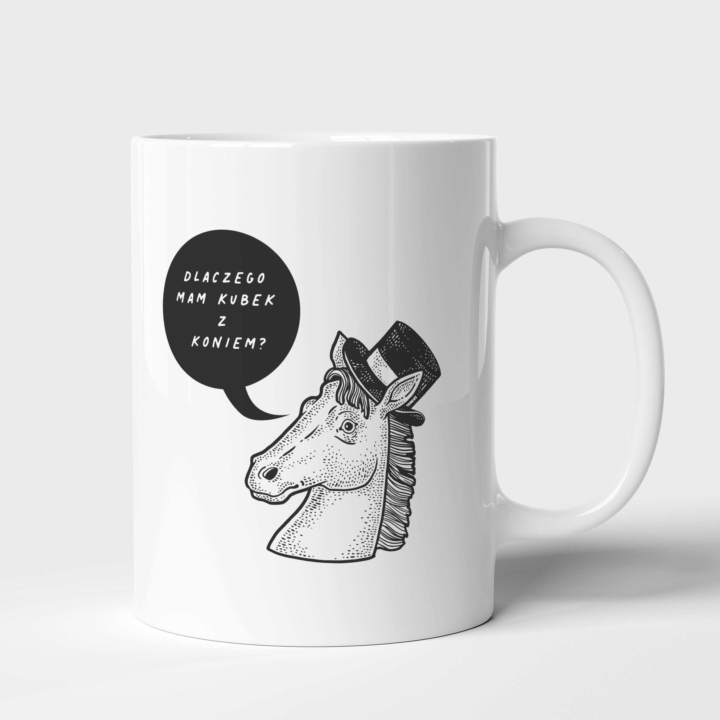 Zabawny kubek dla męża - Rumak prezent dla męża kubek z nadrukiem personalizowany kubek kubek personalizowany